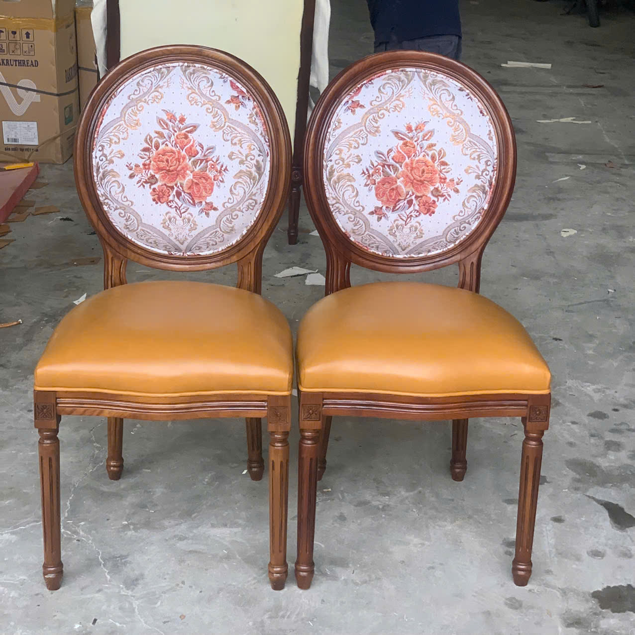 BỘ BÀN ĂN TÂN CỔ ĐIỂN LOUIS 16